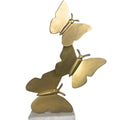 Escultura Mariposas Doradas
