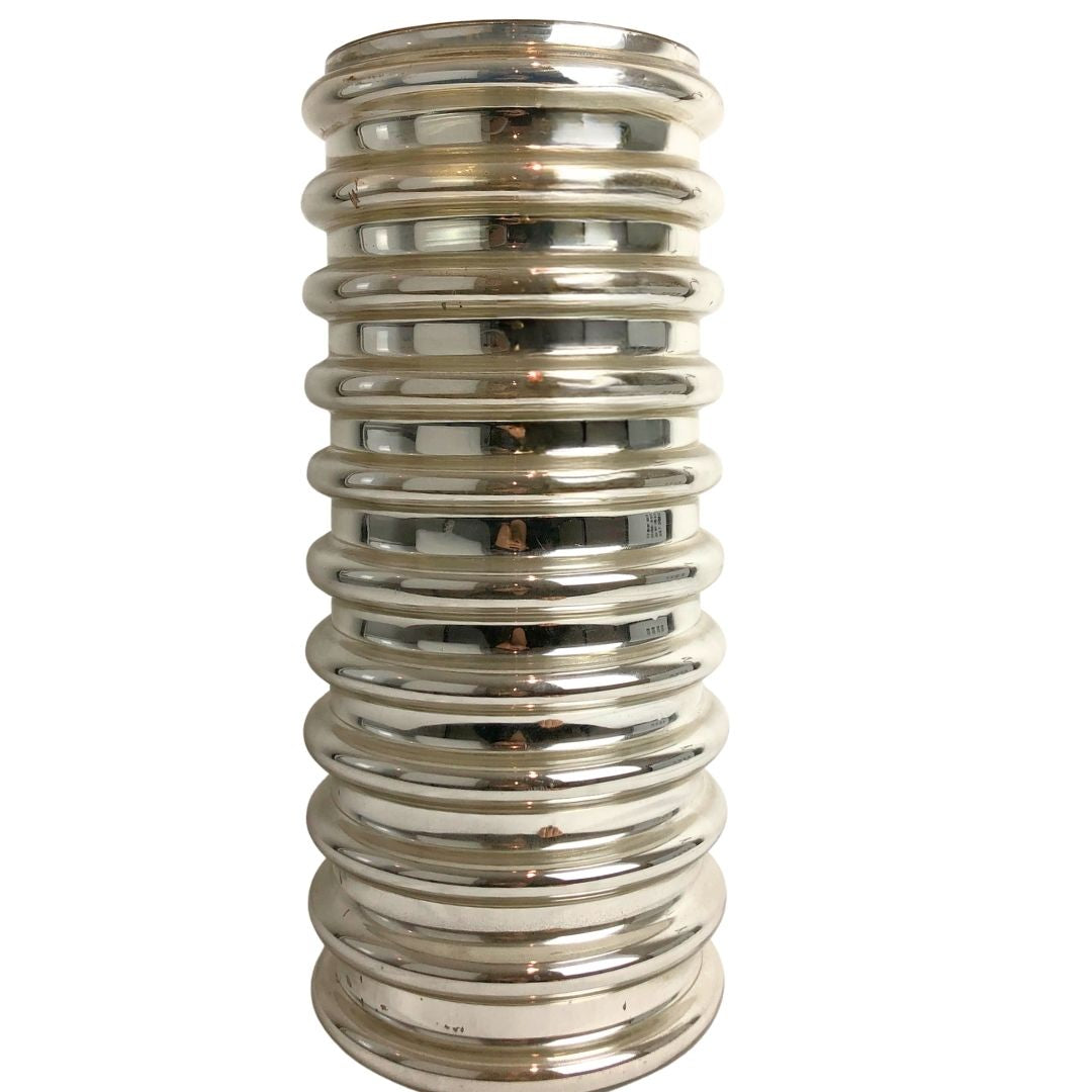 Jarrón con efecto anillos