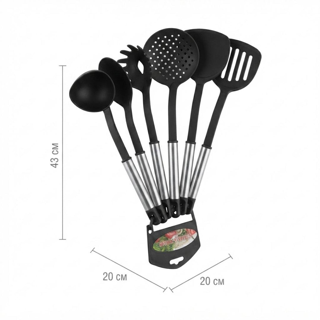 Set de 6 utensilios