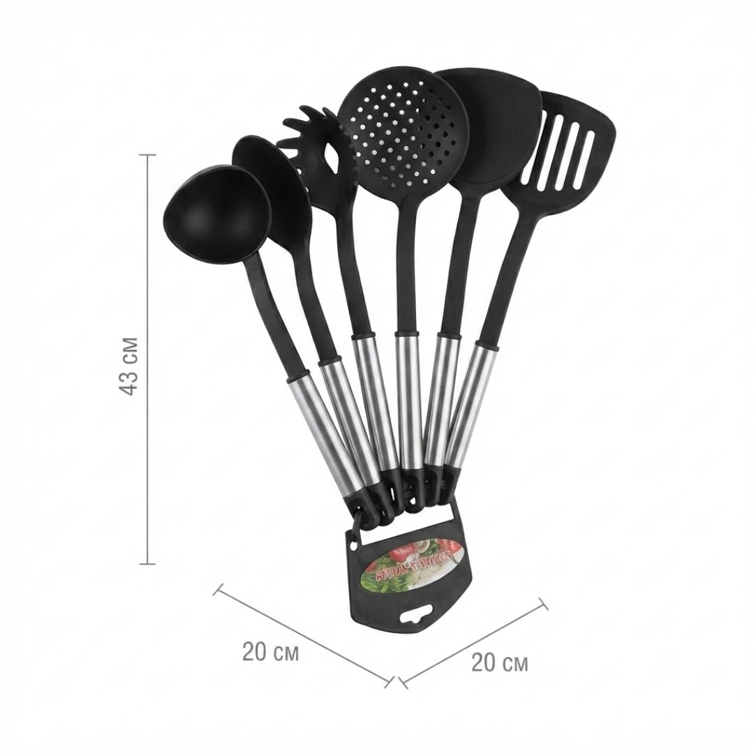 Set de 6 utensilios