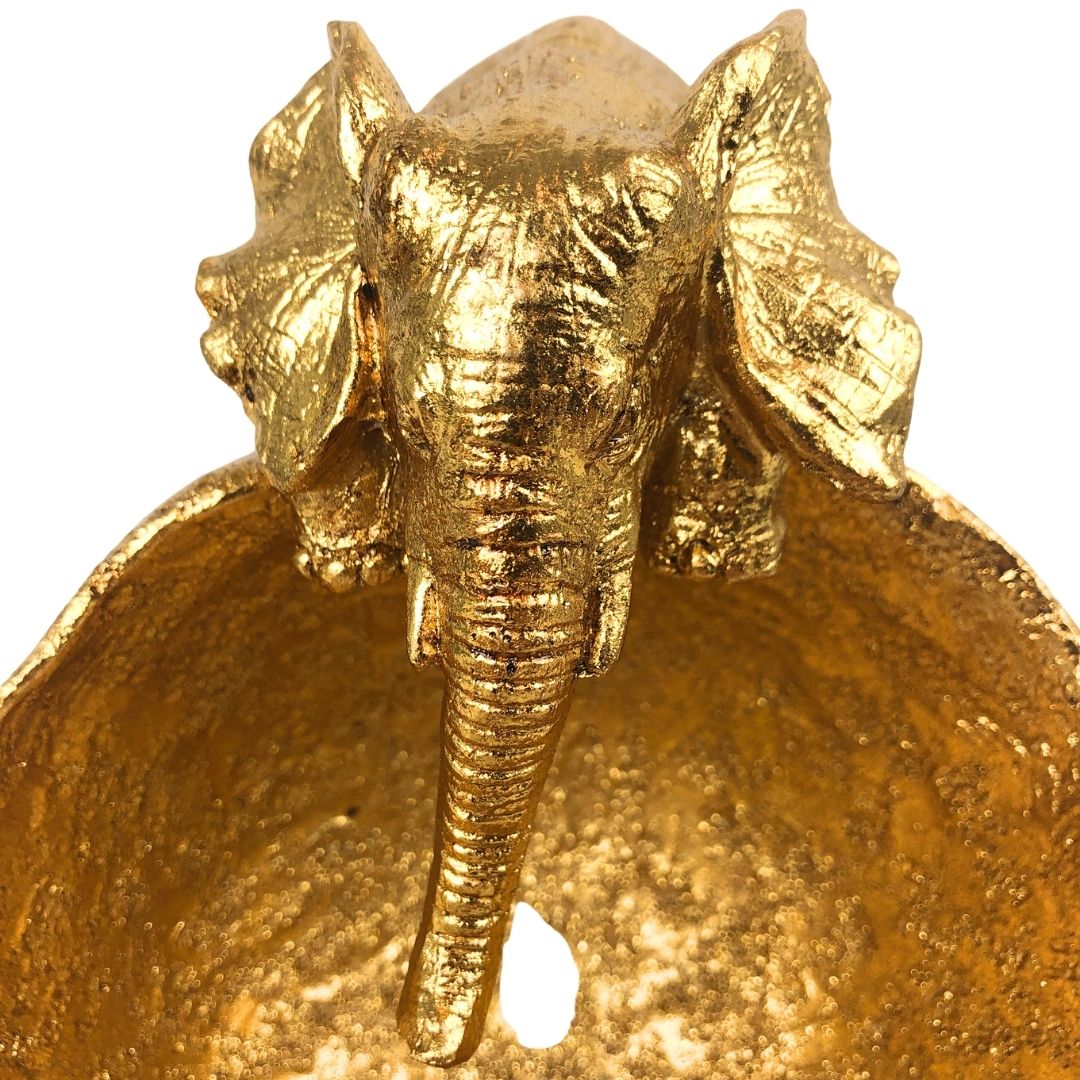 Figura Elefante Sagrado Zen dorado