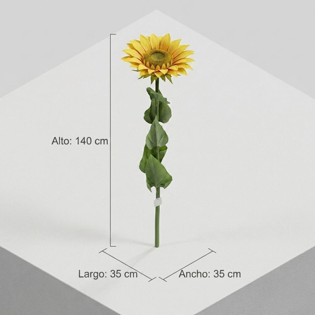 Set de 3 Girasol decorativo chico