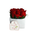 Arreglo de rosas rojas