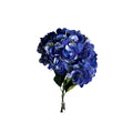 Set de 6 Flor hortensia azul artificial
