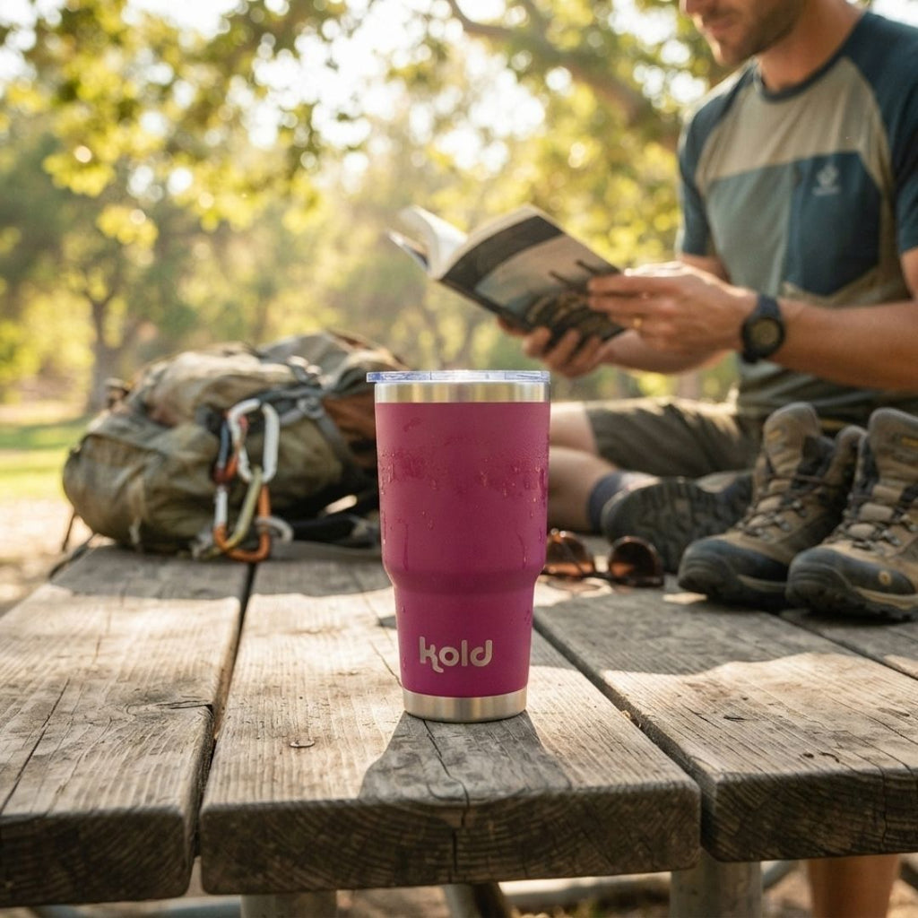 Termo magenta 30 OZ