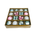 Juego de 42 esferas navideñas rosa