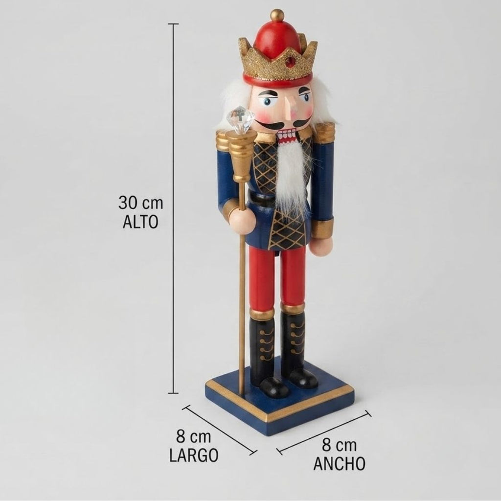Cascanuez rey 30cm
