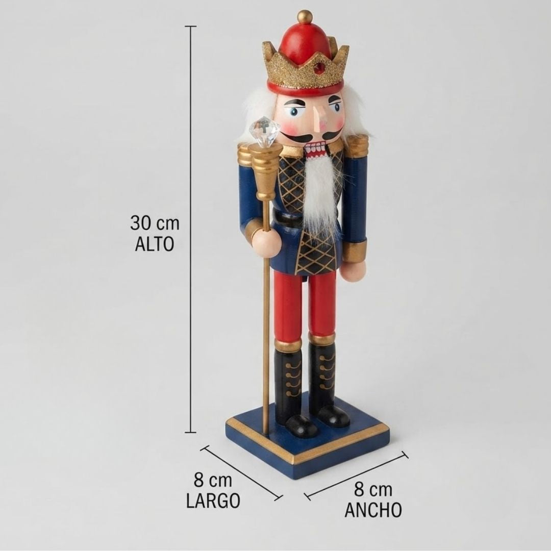 Cascanuez rey 30cm
