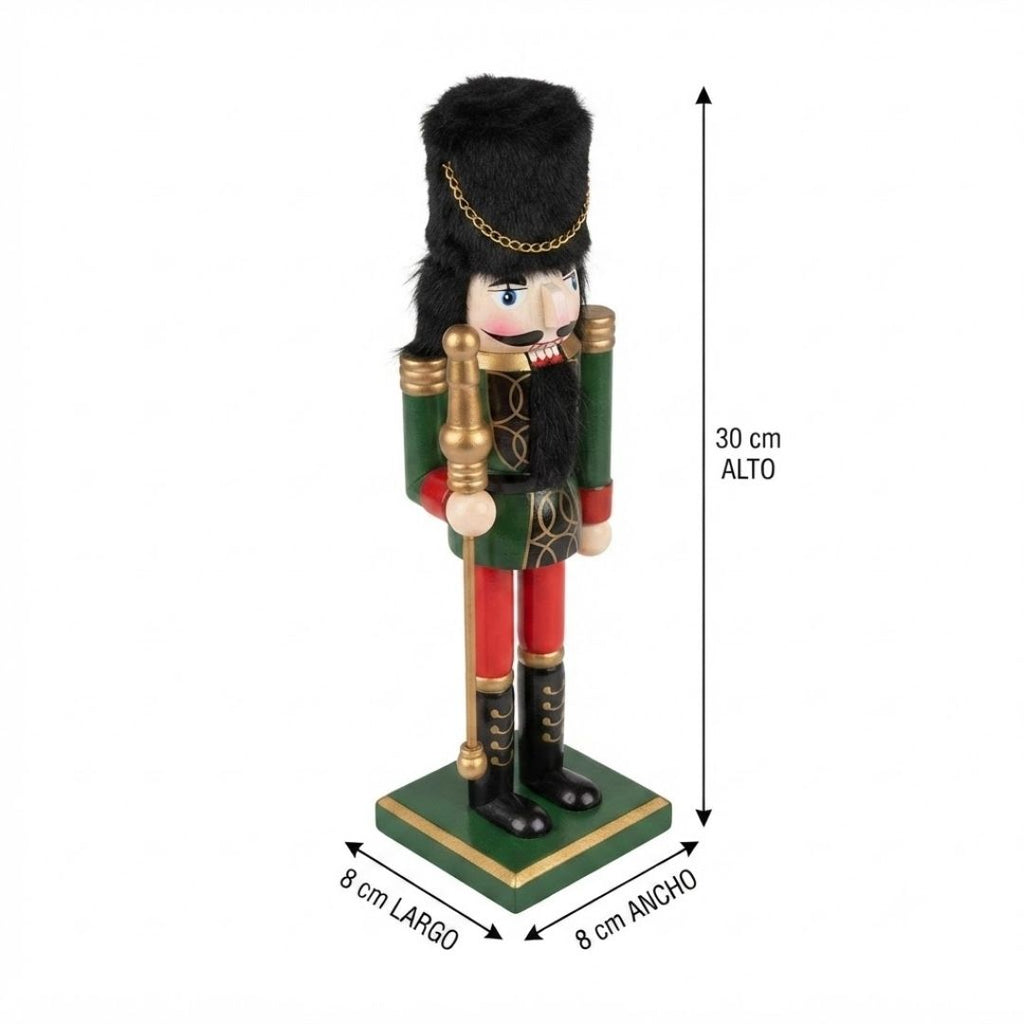 Cascanuez caballero 30 cm
