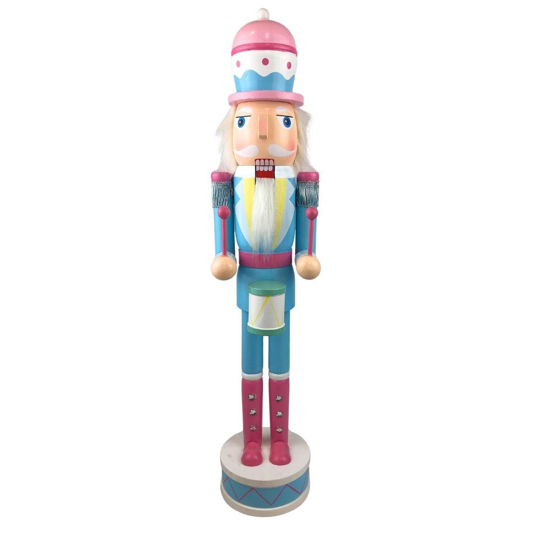 Cascanuez tambor pastel 60cm