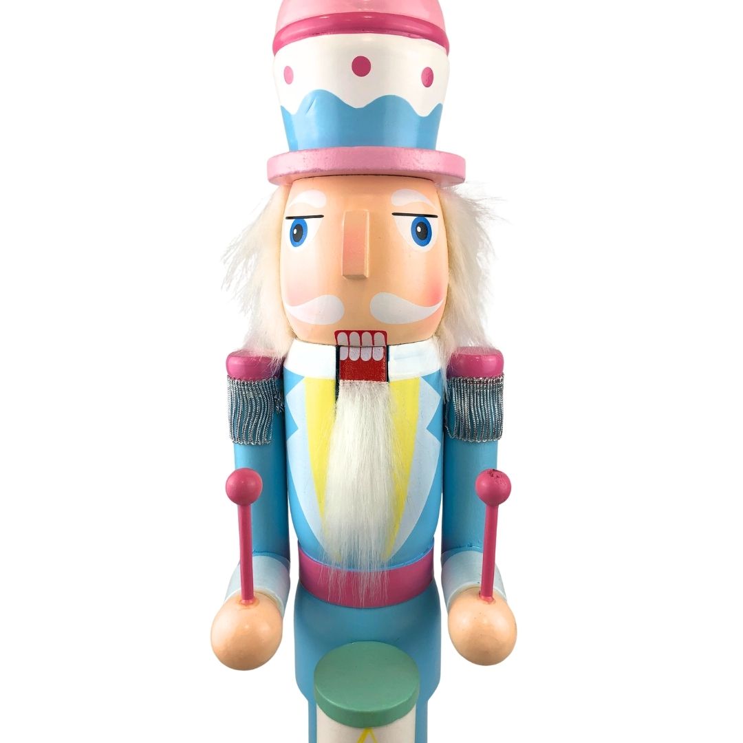 Cascanuez tambor pastel 60cm