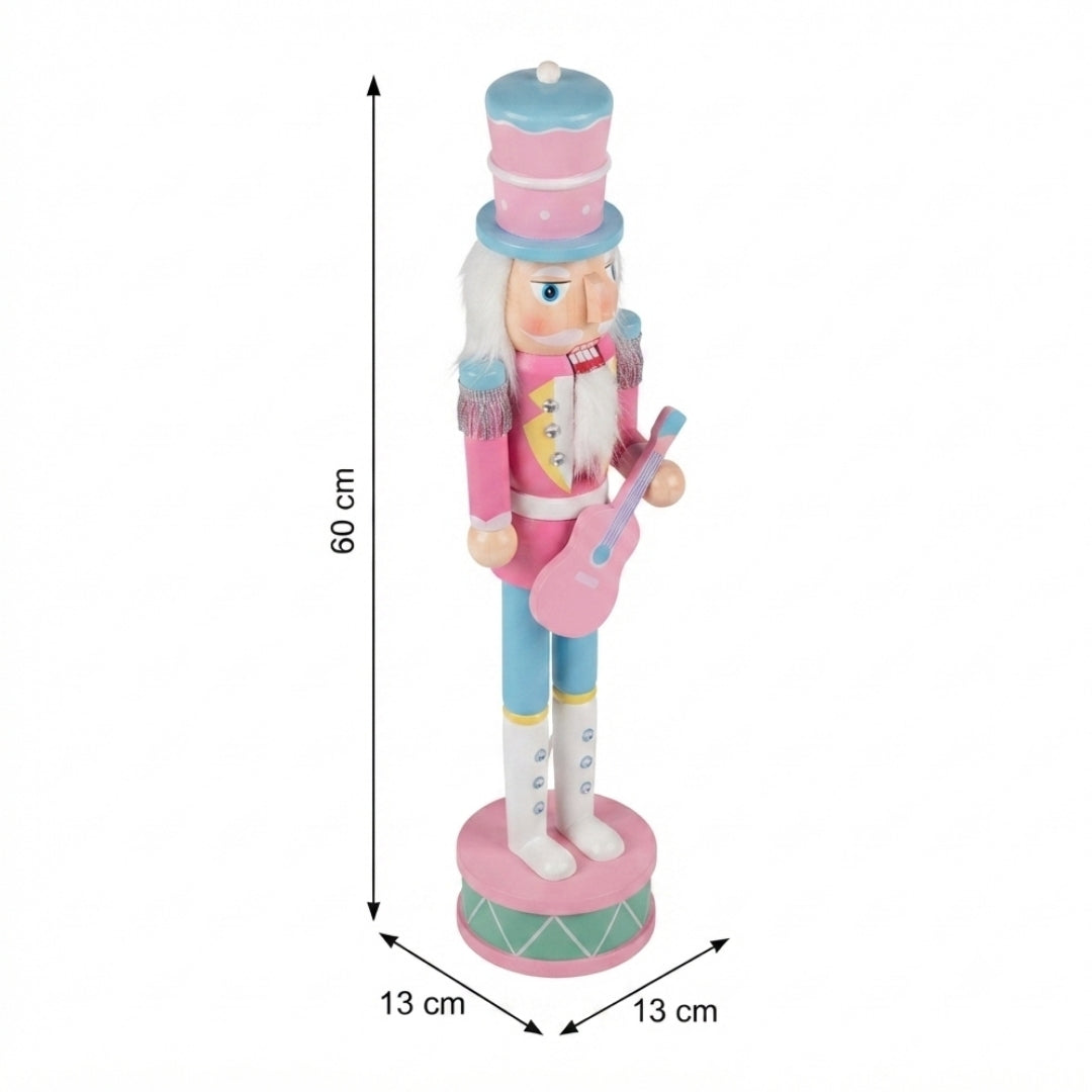 Cascanuez guitarra pastel 60cm
