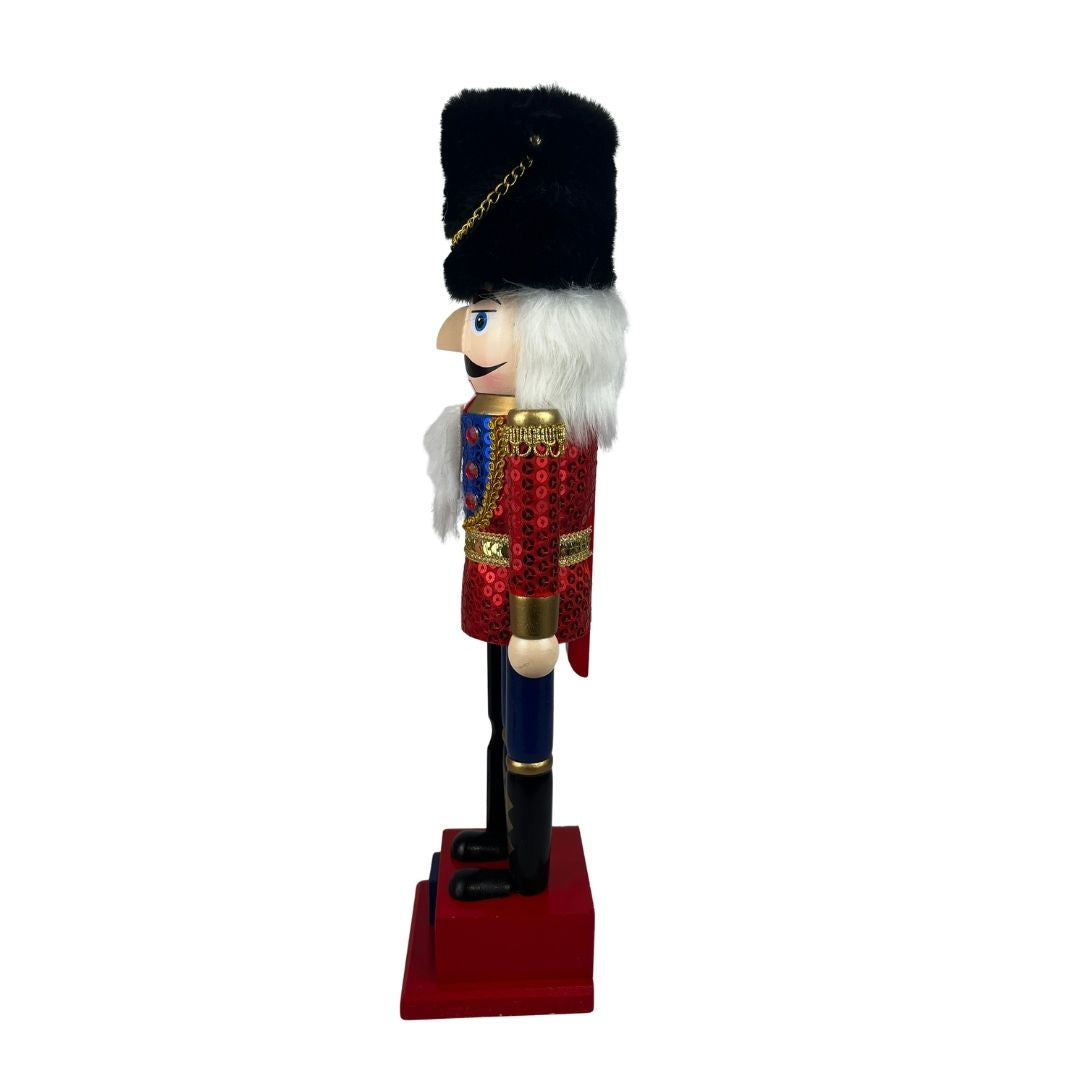 Cascanuez calendario soldado 38 cm