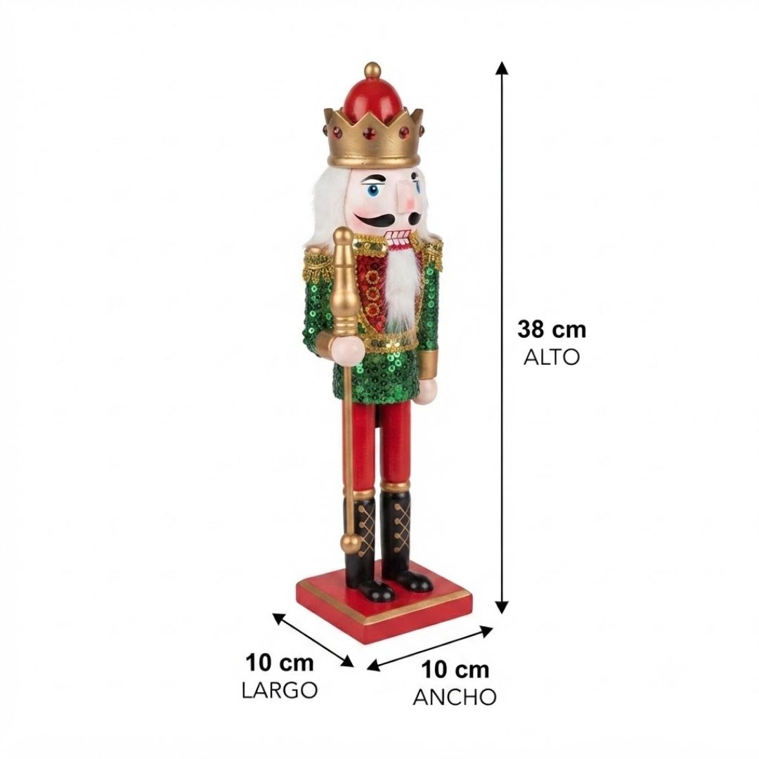 Cascanuez brillo 38 cm