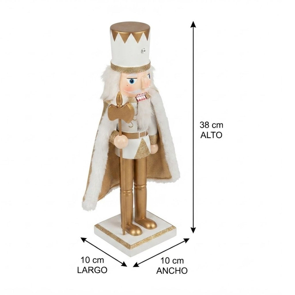 Cascanuez rey hacha 38 cm