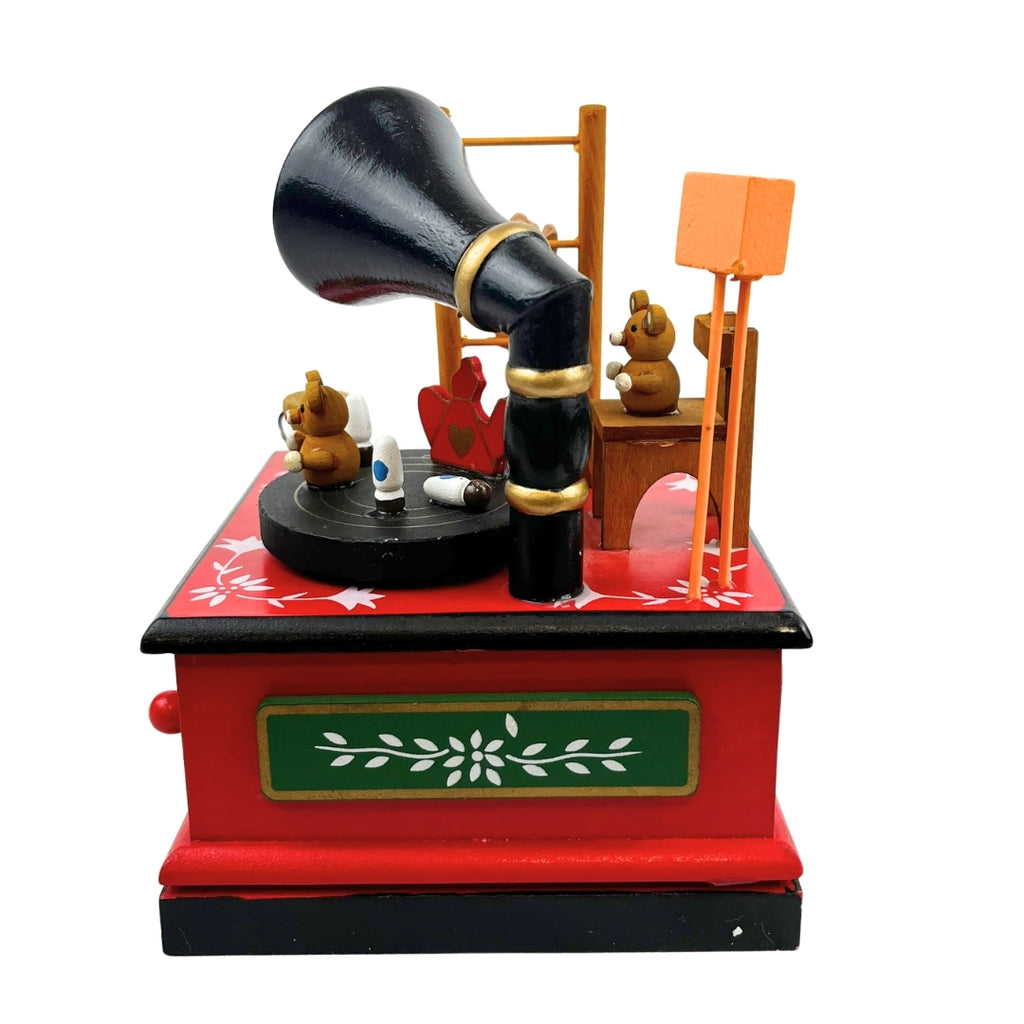 Caja de musica navideña 18cm