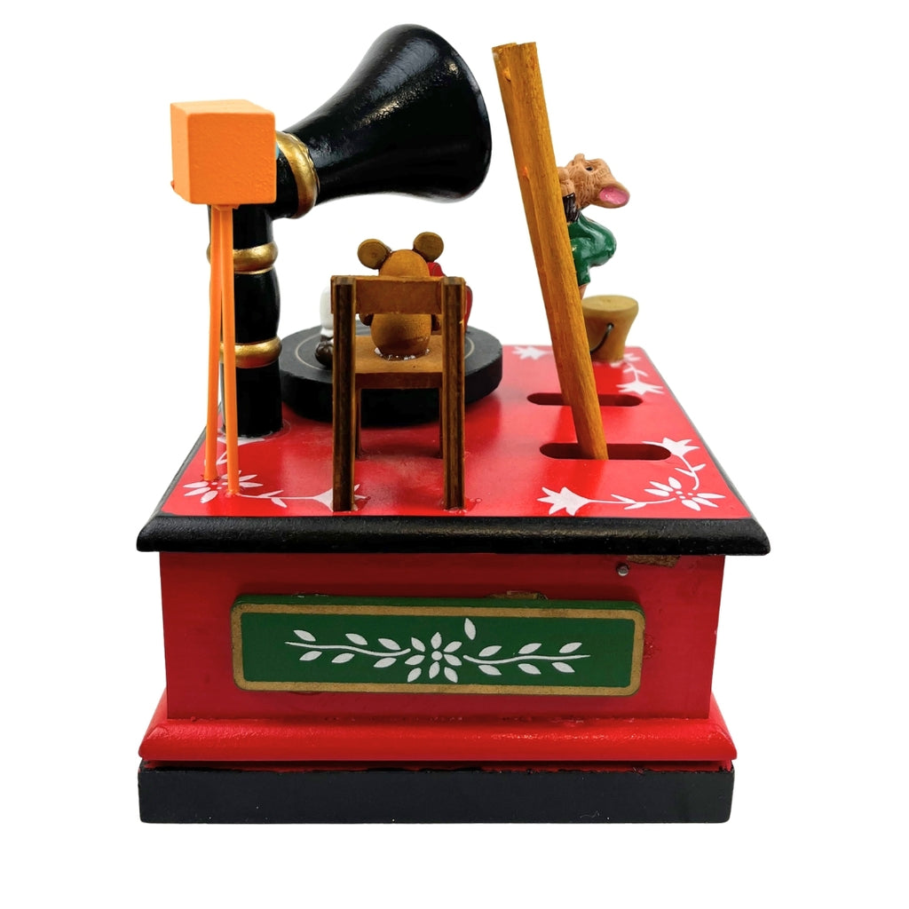 Caja de musica navideña 18cm