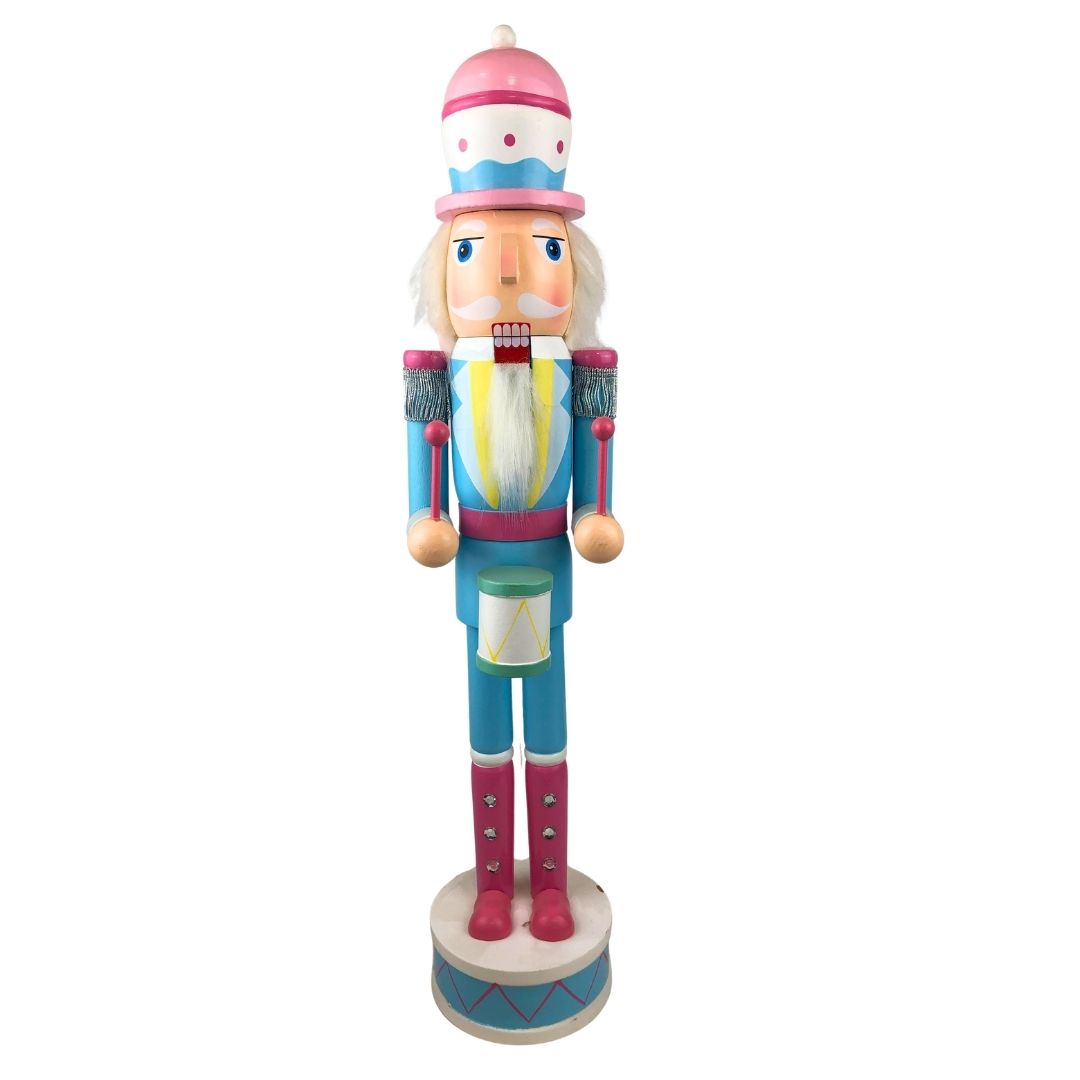Cascanuez tambor pastel 60 cm