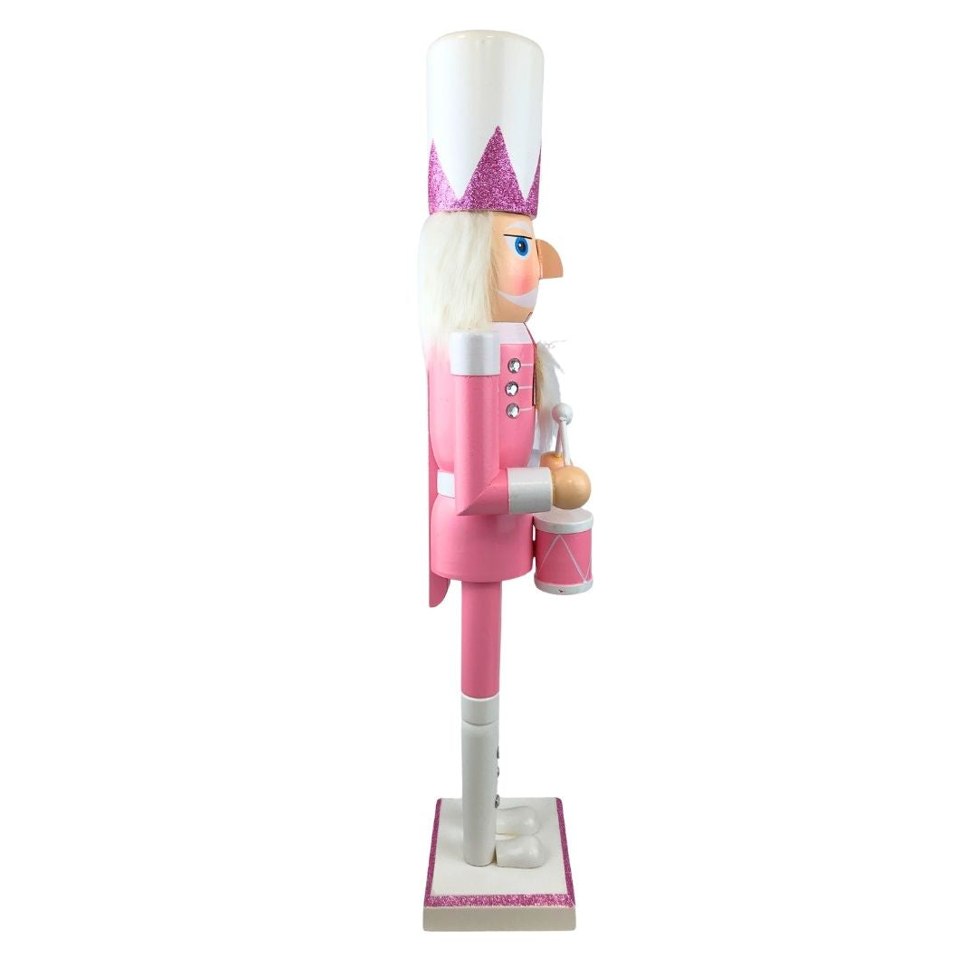 Cascanuez tambor rosa 60cm