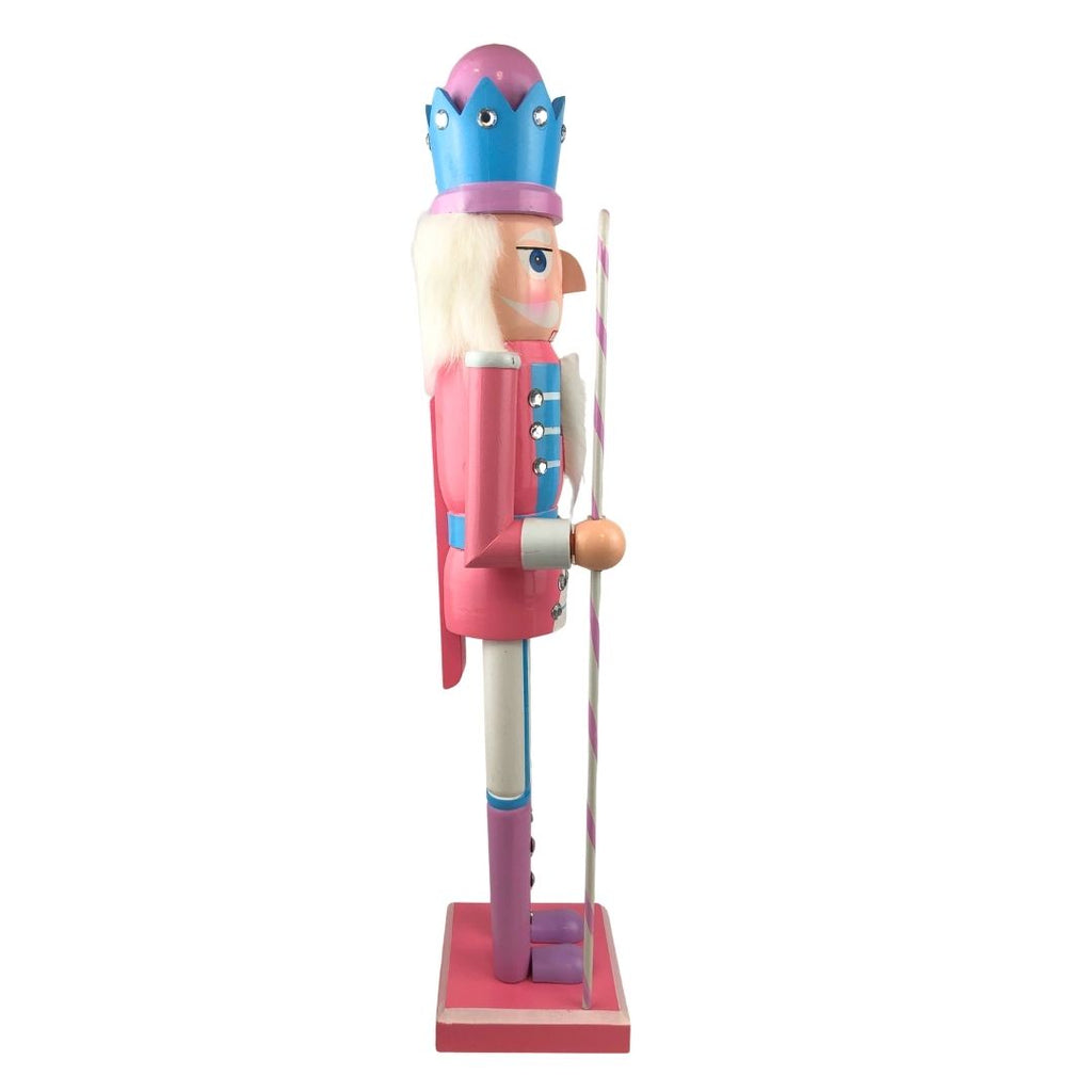 Cascanuez bastón rosa 60cm