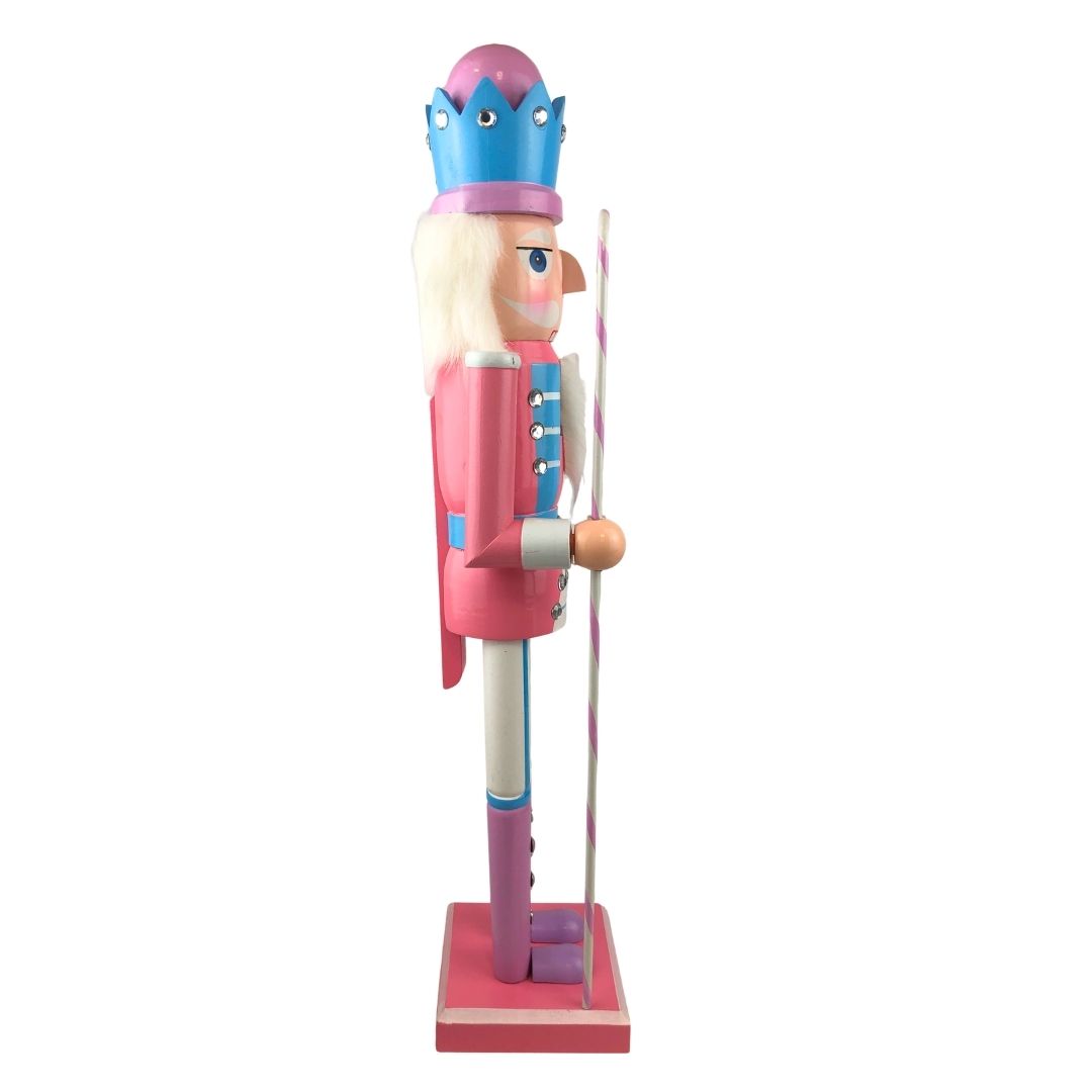 Cascanuez bastón rosa 60cm
