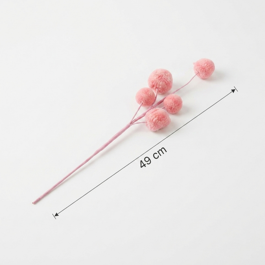 Rama bombón rosa