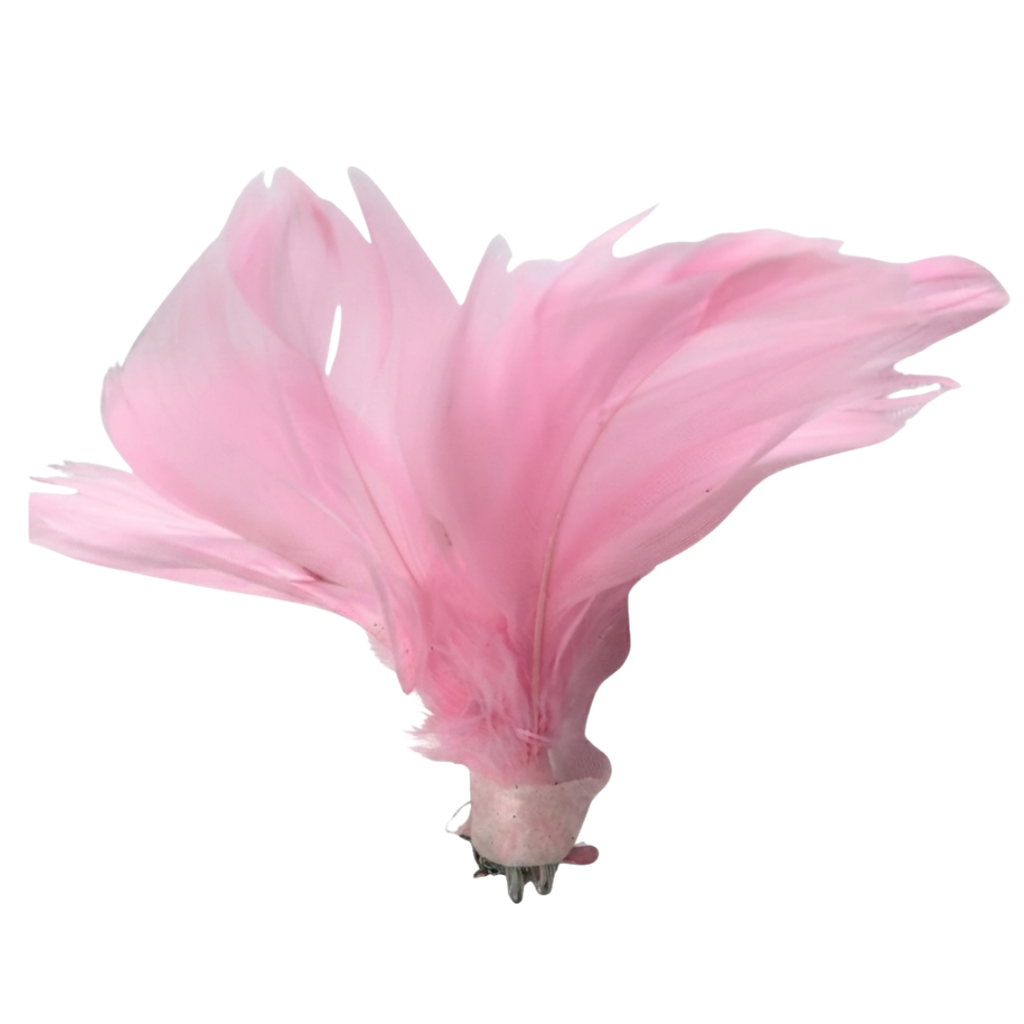 Broche flor rosa