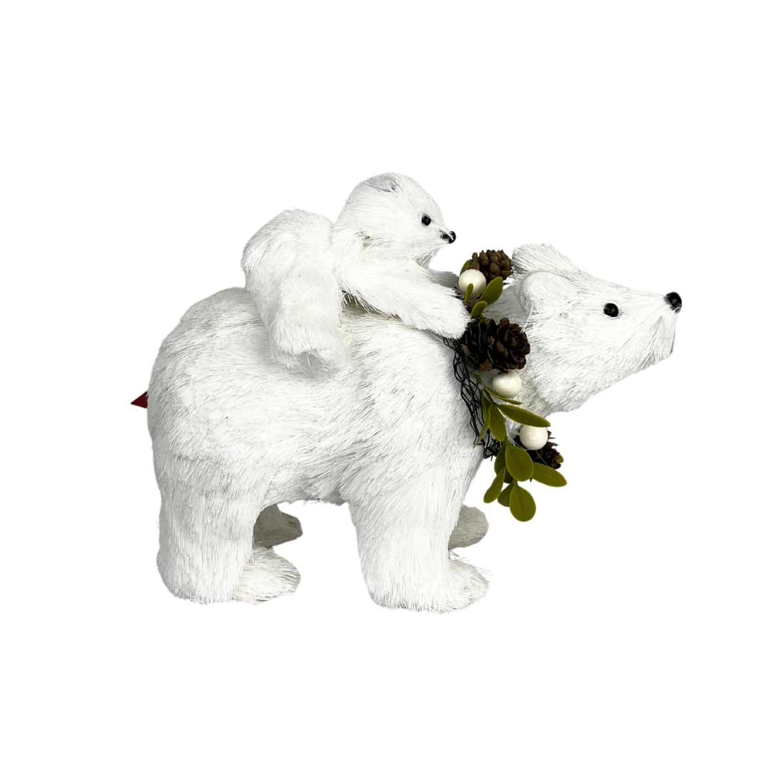 Adorno navideño osos polar