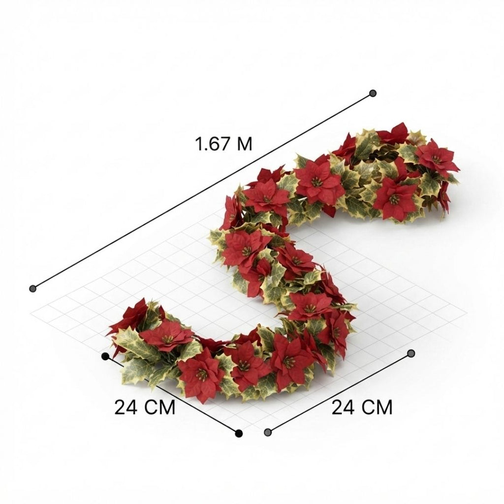 Guirnalda de noche buena 1.67 cm