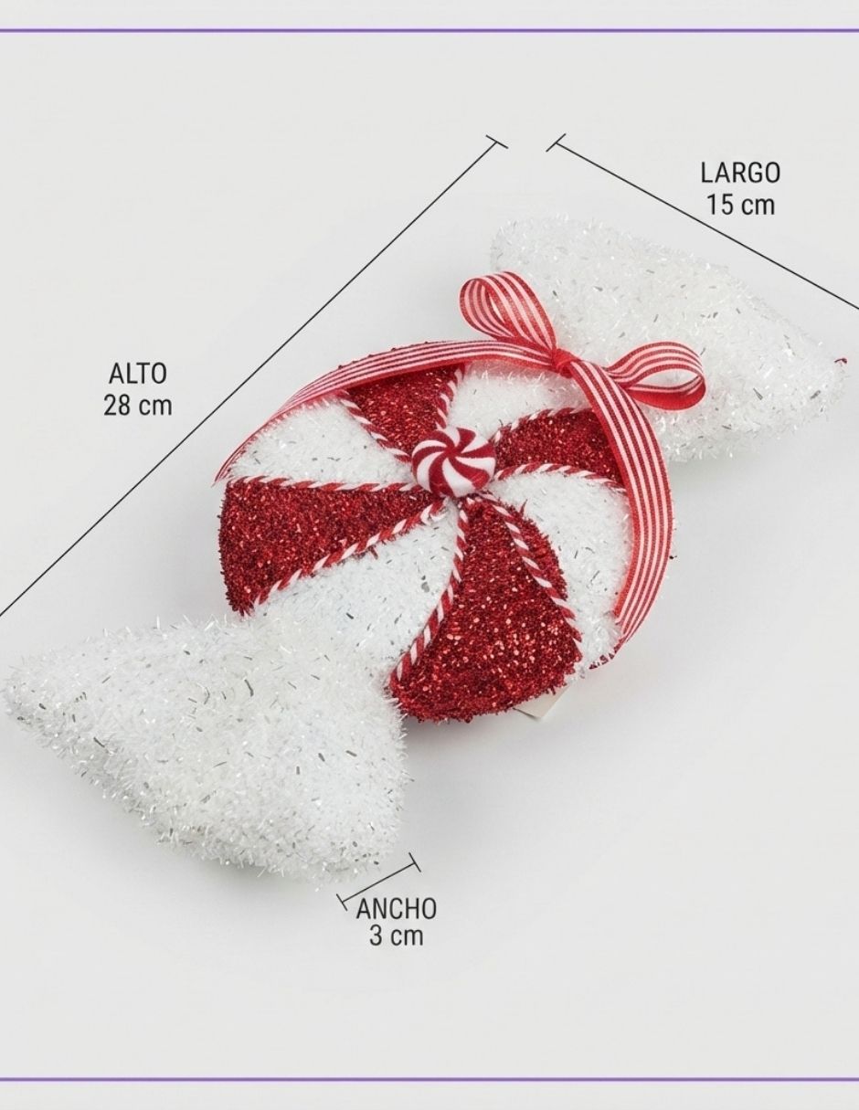 Ornamento de caramelo