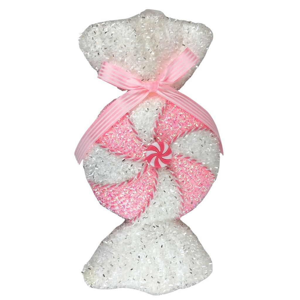 Ornamento de caramelo rosa