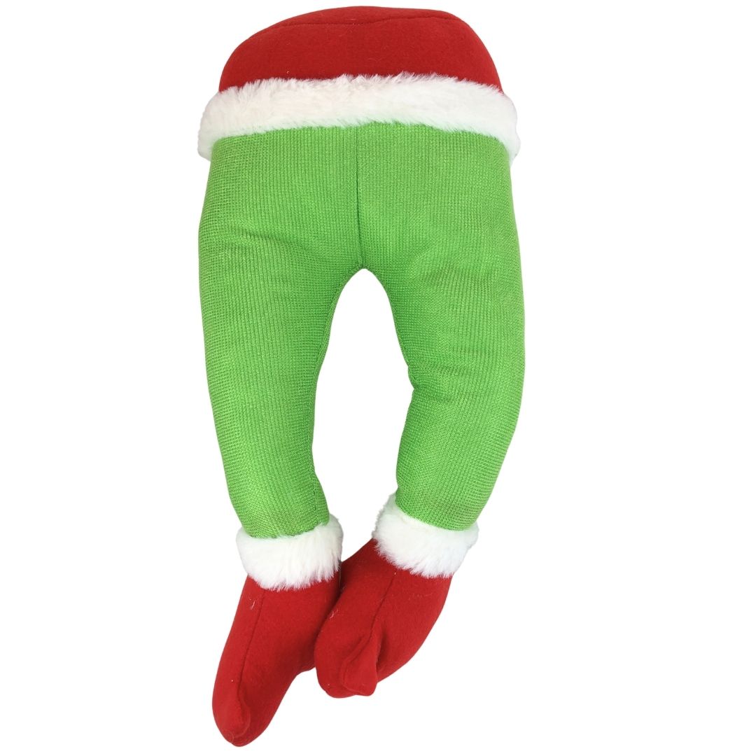 Piernas de peluche de Grinch
