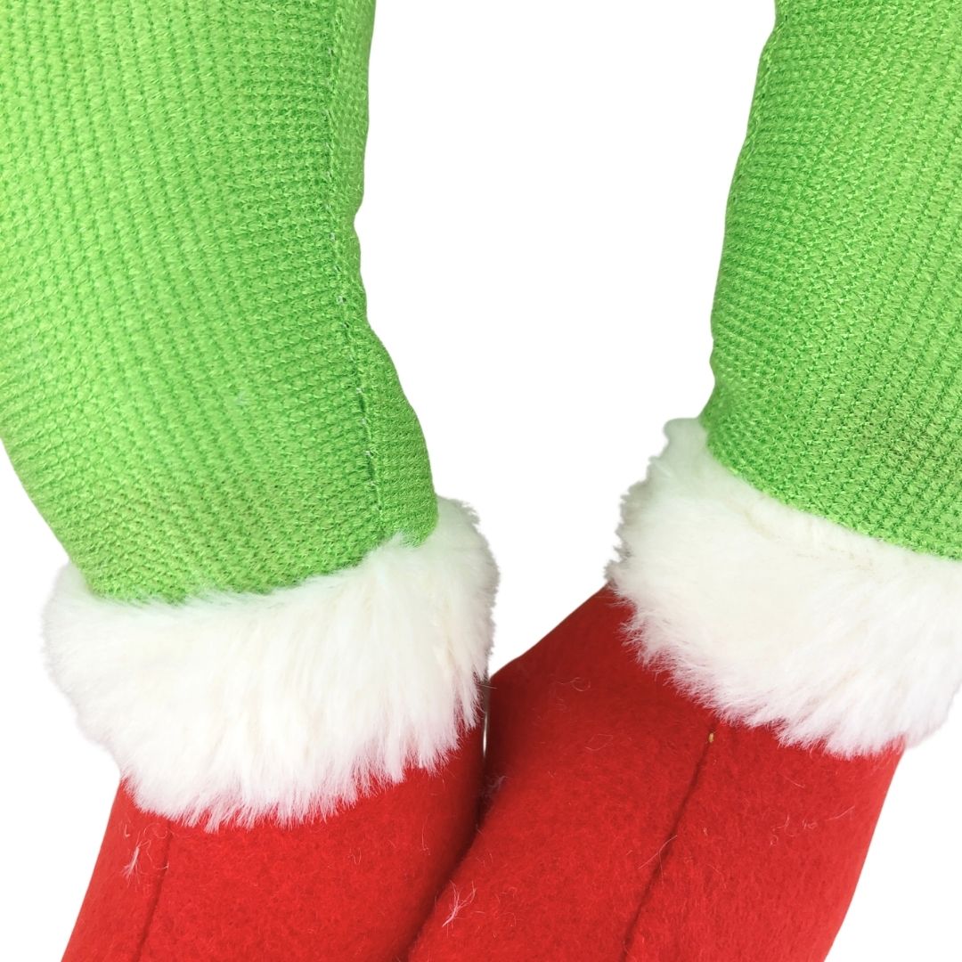 Piernas de peluche de Grinch