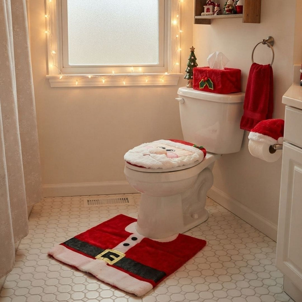Set de 5 baño de navidad