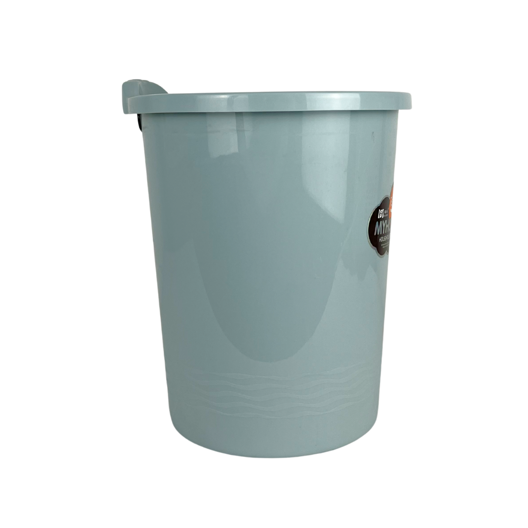 Bote de basura azul