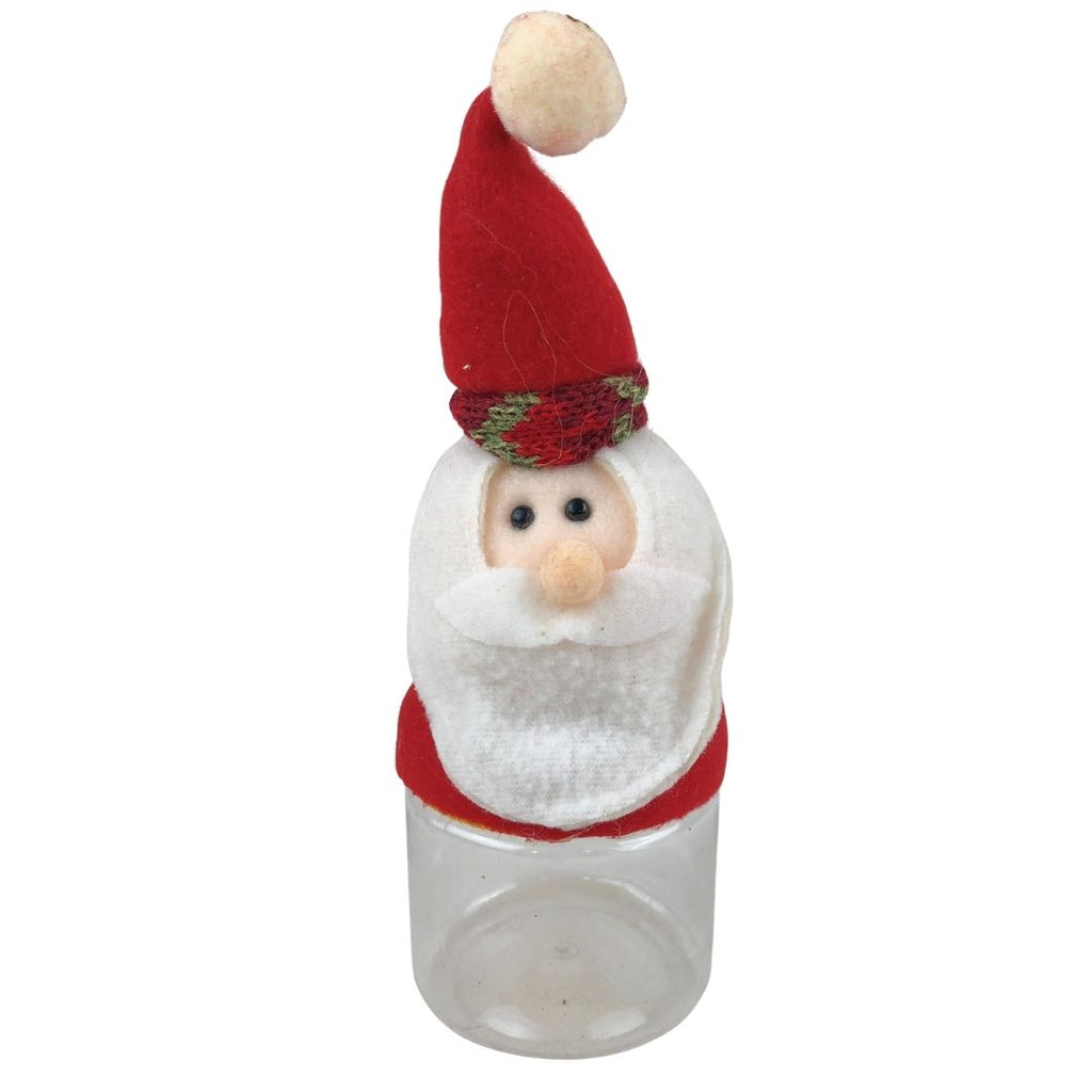 Tarro de dulces de plástico Santa Claus