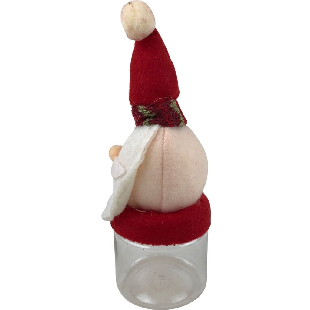 Tarro de dulces de plástico Santa Claus