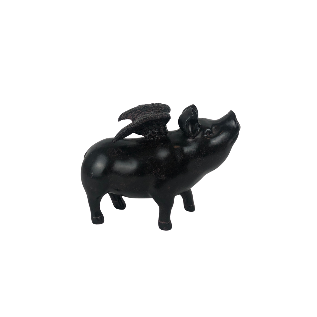 Figura cerdito alas