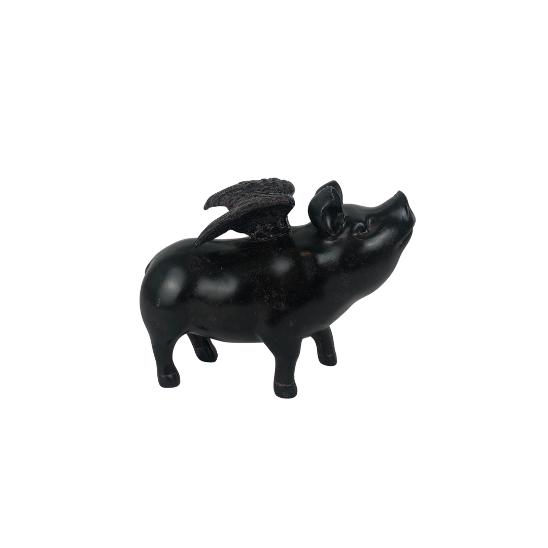 Figura cerdito alas