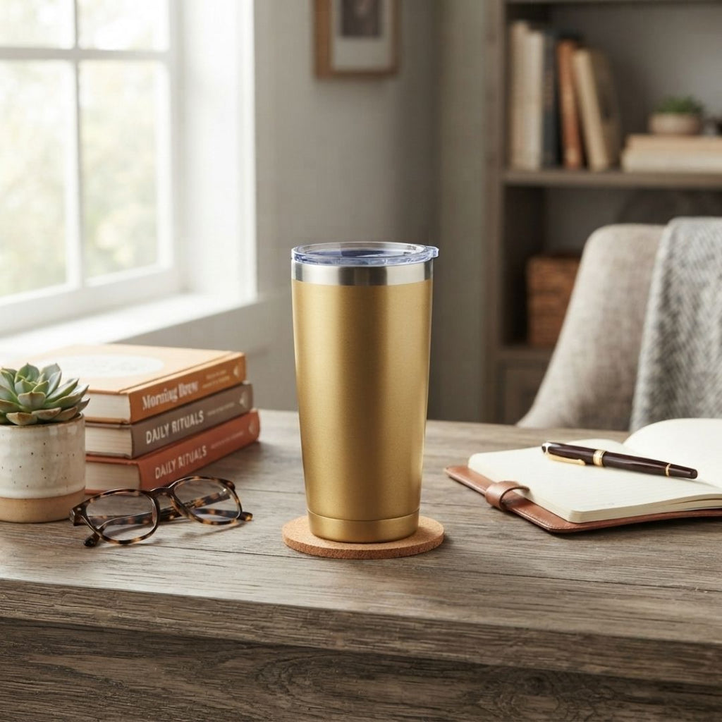 Vaso dorado 20 OZ