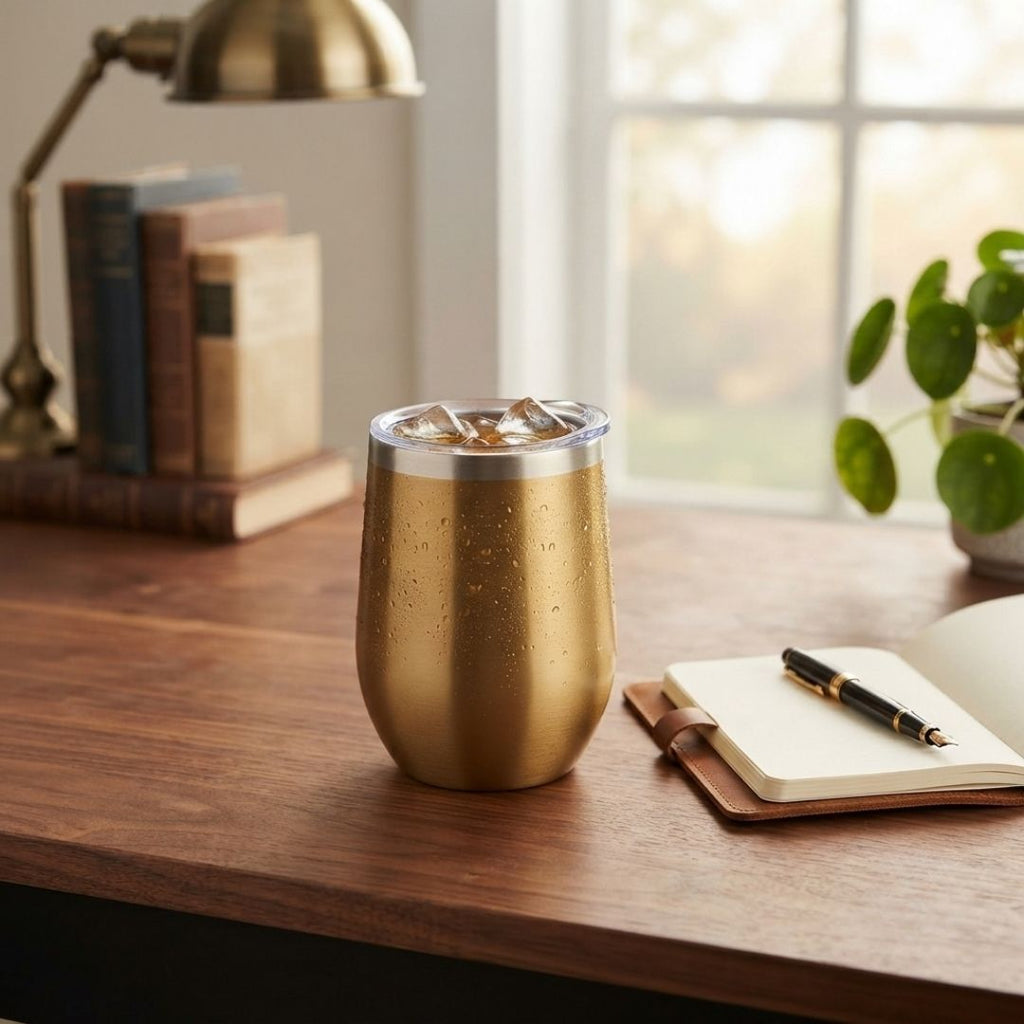 Vaso dorado 12 OZ