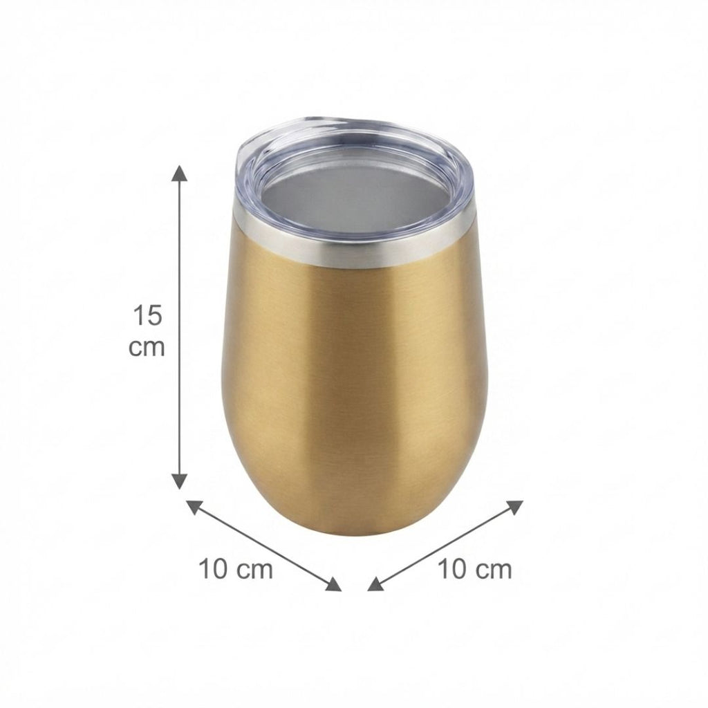 Vaso dorado 12 OZ