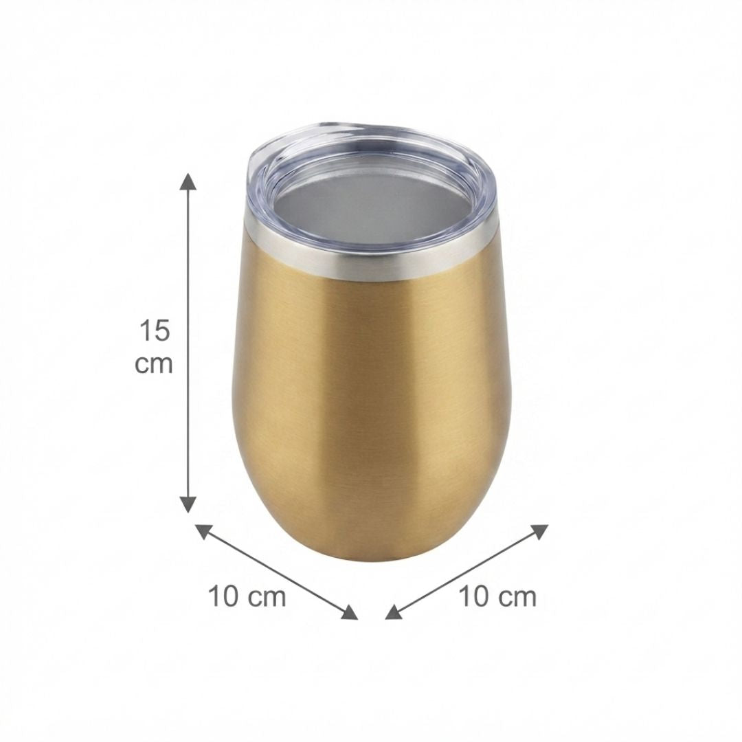 Vaso dorado 12 OZ