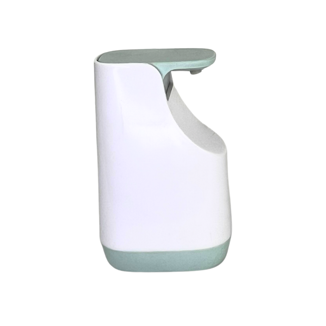 Dispensador de jabón azul