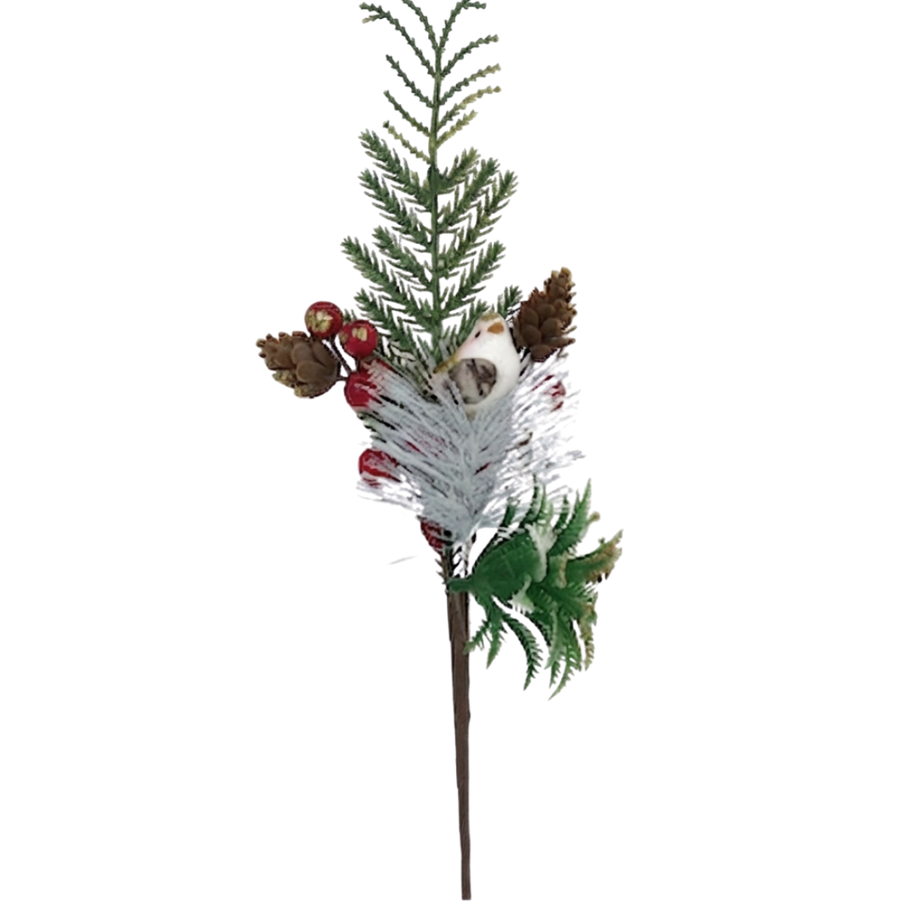 Ramo con detalles de navidad