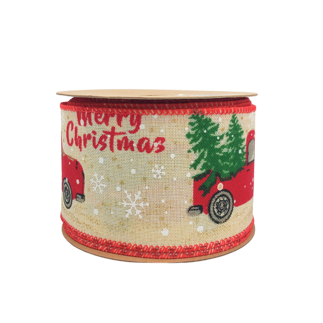 Liston de navidad 2.5 yardas
