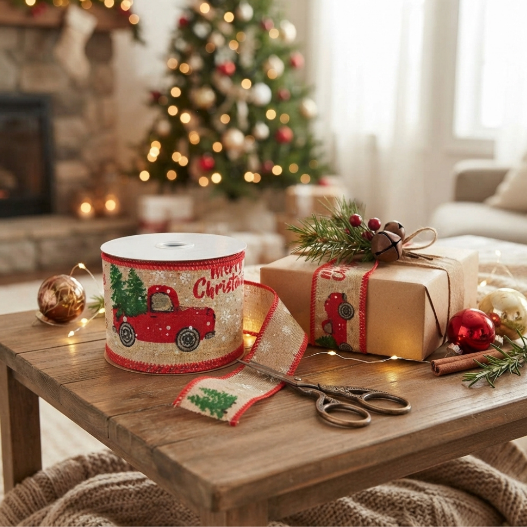 Liston de navidad 2.5 yardas