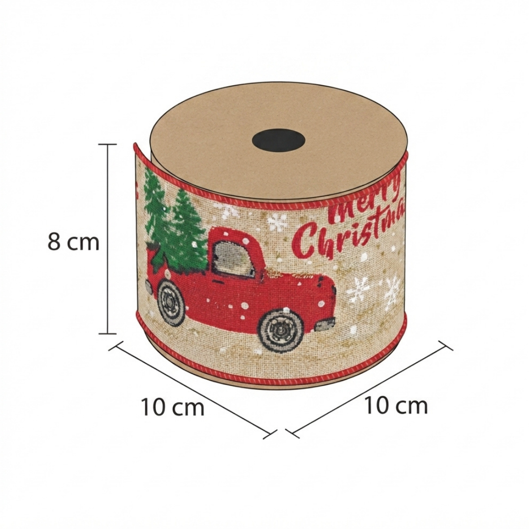 Liston de navidad 2.5 yardas