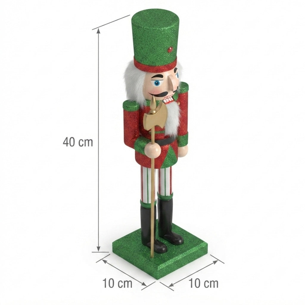 Cascanuez soldado con hacha 40cm