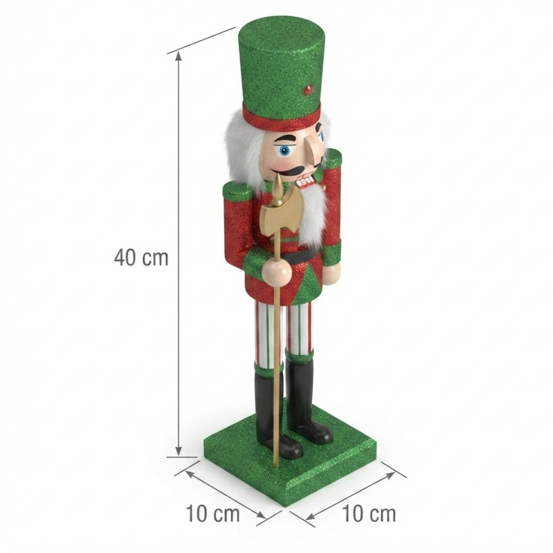 Cascanuez soldado con hacha 40cm